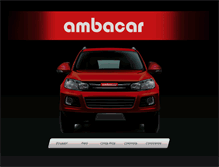 Tablet Screenshot of ambacar.com